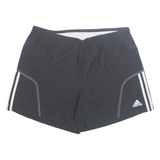 ADIDAS Lined Womens Sports Shorts Black L W34