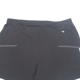 ADIDAS Lined Womens Sports Shorts Black L W34