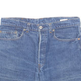 LEVI'S Cut Off Womens Denim Shorts Blue M W32