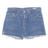 LEVI'S Cut Off Womens Denim Shorts Blue M W32