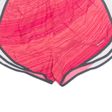 NIKE Dri-Fit Lined Womens Sports Shorts Red M W28