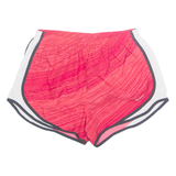 NIKE Dri-Fit Lined Womens Sports Shorts Red M W28