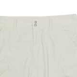 COLUMBIA Womens Skort Skirt Beige Short Nylon UK 8