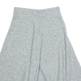 Womens Swing Skirt Green Knee Length M