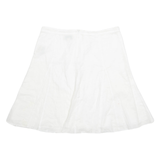 RALPH LAUREN POLO JEANS COMPANY Womens Flare Skirt White Short L