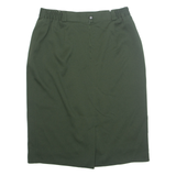 BIAGGINI Womens Pencil Skirt Green Knee Length L