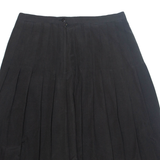 CHARLES VOGELE Womens Pleated Skirt Black Knee Length L