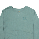 CAT Womens Sweatshirt Green XL
