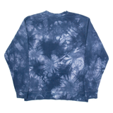 INDEPENDENT Cary-Grove Tie Dye Mens Sweatshirt Blue USA L