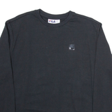 FILA Mens Sweatshirt Black M
