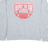 NIKE Trojans Mens Sweatshirt Grey USA S
