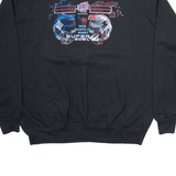 NFL Giants VS Patriots Super Bowl Mens Sweatshirt Black USA XL