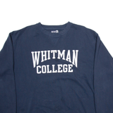GEAR Whitman College Mens Sweatshirt Blue USA XL