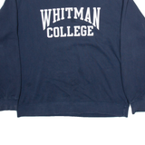 GEAR Whitman College Mens Sweatshirt Blue USA XL