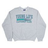 MV SPORT Mens Sweatshirt Grey M