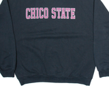 MV SPORT Chico State Mens Sweatshirt Black USA L
