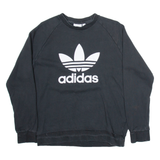 ADIDAS Womens Sweatshirt Black M