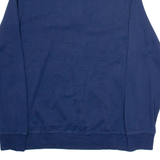 CHAPS Mens Sweatshirt Blue 1/4 Zip M