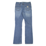 CARHARTT Workwear Womens Jeans Blue Regular Bootcut Stone Wash W28 L32