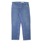CARHARTT Dungaree Fit Workwear Mens Jeans Blue Relaxed Tapered W38 L32