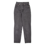 LEVI'S 881 Orange Tab Womens Jeans Grey Regular Mom 90s W24 L27
