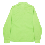 LM Womens Shirt Green Collared Long Sleeve M