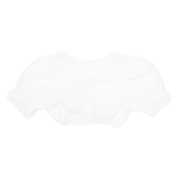 LANDHAUS Womens Milkmaid Top White Puff Sleeve L
