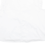 ZARA Womens Vest White Sleeveless 2XL