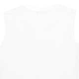 ZARA Womens Blouse Vest White V-Neck Sleeveless M