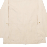 ZARA Womens Shirt Beige Button Neck Long Sleeve XS