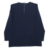 ZARA Womens Blouse Blue Long Sleeve XXS