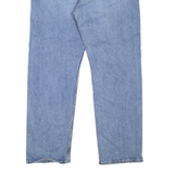 LEVI'S 505 Jeans Mens Blue Regular Straight Stone Wash W40 L32