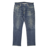 LEVI'S 514 Jeans Mens Blue Slim Straight Stone Wash W36 L30