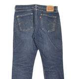 LEVI'S 514 Jeans Mens Blue Slim Straight Stone Wash W36 L30
