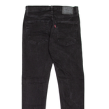LEVI'S 512 Jeans Mens Black Slim Tapered W31 L29
