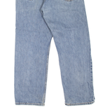 LEVI'S 505 Jeans Mens Blue Regular Straight Stone Wash W36 L30