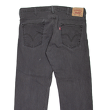 LEVI'S 569 Jeans Mens Grey Loose Straight W38 L27