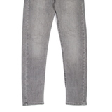 LEVI'S 510 Jeans Mens Grey Slim Skinny Stone Wash W30 L30