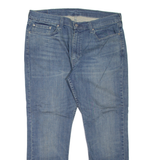 LEVI'S 514 Jeans Mens Blue Slim Straight Stone Wash W38 L30