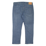 LEVI'S 514 Jeans Mens Blue Slim Straight Stone Wash W38 L30