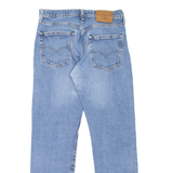 LEVI'S 502 Jeans BIG E Mens Blue Regular Tapered Stone Wash W30 L29