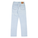 LEVI'S 501 BIG E Jeans Spell-Out Womens Blue Regular Straight W25 L30