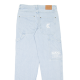 KARL KANI Carpenter Mens Jeans Blue Relaxed Tapered W32 L32
