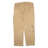 DICKIES Mens Jeans Beige Regular Straight W38 L30
