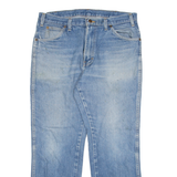 DICKIES Mens Jeans Blue Regular Straight W32 L28