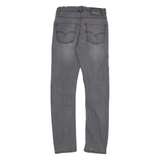 LEVI'S Womens Jeans Grey Regular Skinny W27 L27