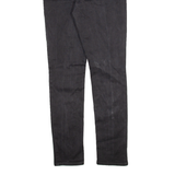 LEVI'S Womens Jeans Black Regular Straight W30 L28