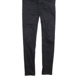 LEVI'S Womens Jeans Black Regular Straight W25 L30