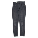 LEVI'S Womens Jeans Blue Regular Straight W25 L27