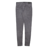LEVI'S Womens Jeans Grey Regular Straight W29 L30
